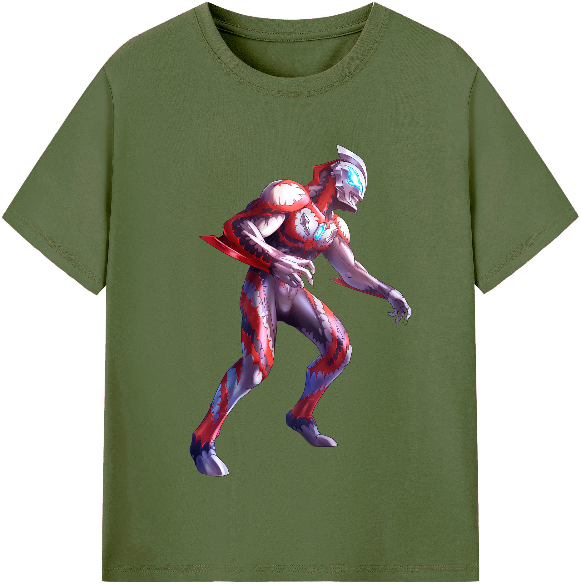 （画像用） ウルトラマン Ultraman 綿100％半袖Tシャツ（フロントプリント）